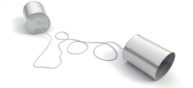 Cans and string